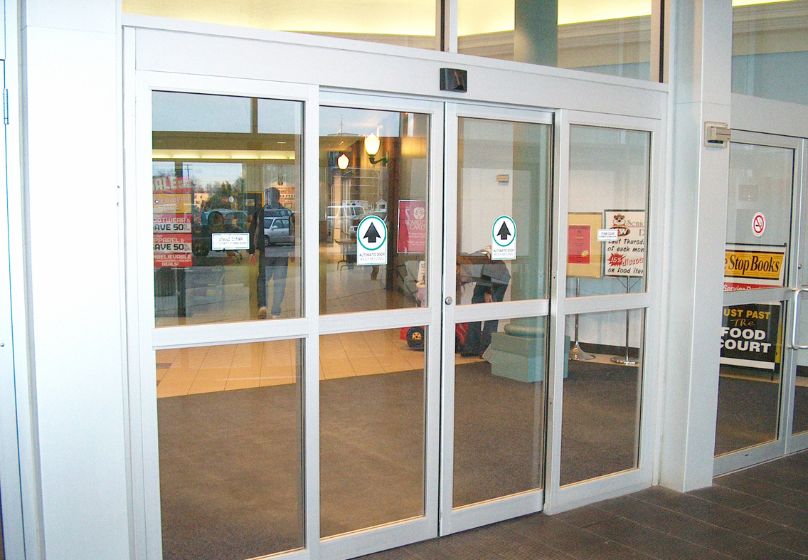 retail sliding doors
